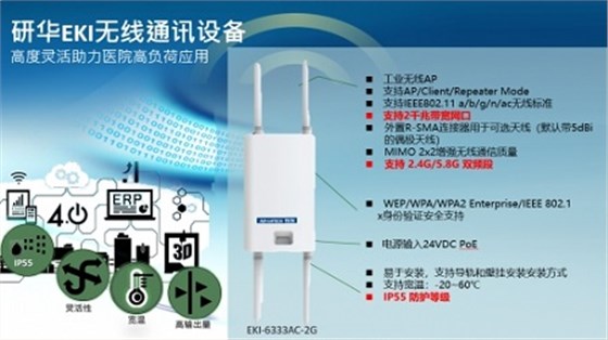 带TCXO振荡器的无线AP助力抗疫,隔离不隔爱