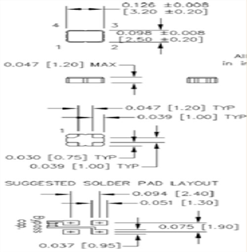 麦特伦皮HCMOS振荡器,M253224TCN48.000MHz,测试设备6G晶振