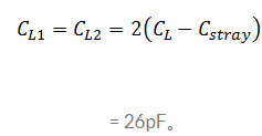 示例为STM32设计8MHZ石英晶体振荡器