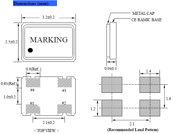 NAOK32晶振,NSK晶体振荡器,进口石英晶振