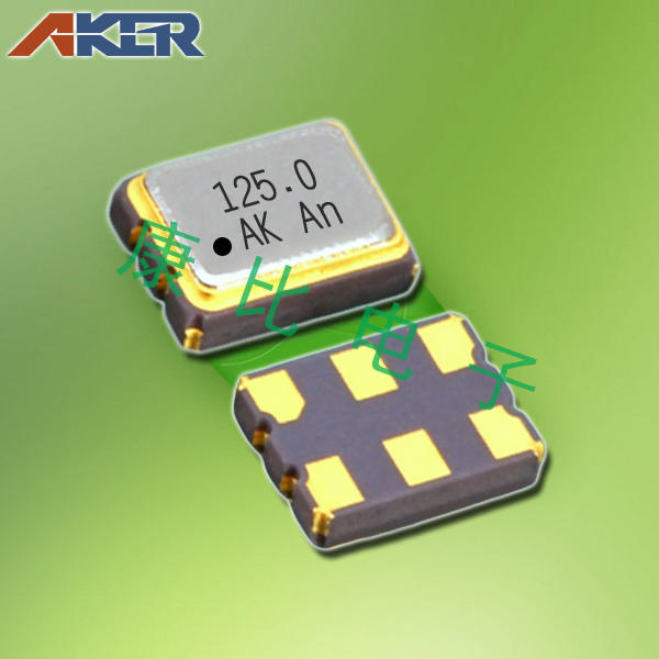 AKER安基晶振,SMLN-321六脚贴片晶振,3225mm差分晶振