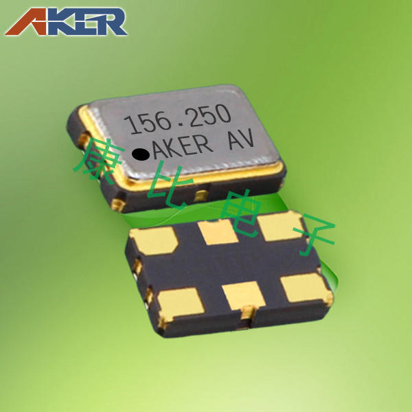 AKER高性能晶振,SMDN-321六脚贴片晶振,光纤通道晶振