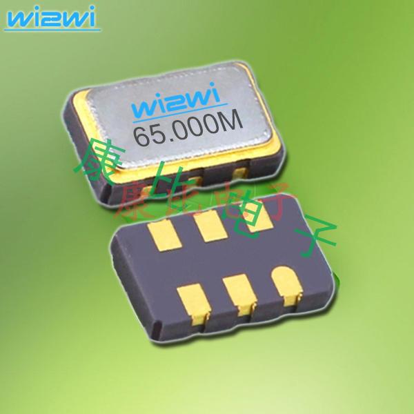 威尔威VCXO晶体振荡器,VC05北斗导航晶振,VCT525000XCBB3RX六脚贴片晶振