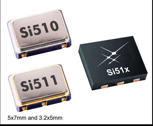 美国Silicon晶振/511BBA100M000BAG/6G室内路由器晶振/Si511有源差分振荡器