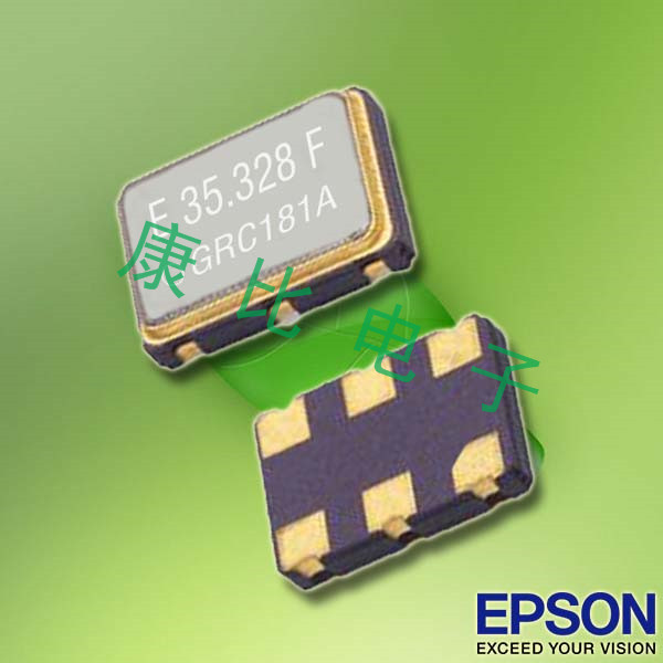 EPSON差分振荡器,X1G004141100200压控晶振,VG-4513CA 122.880MHz GFCT