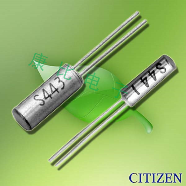 CFS-20632768DZFB,便携式设备晶振,CITIZEN圆柱晶振